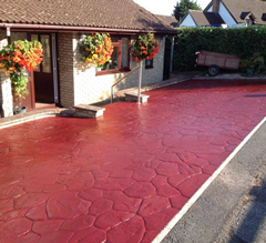 Imprinted Concrete Restoration After